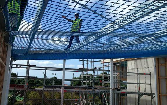 Industrial netting service